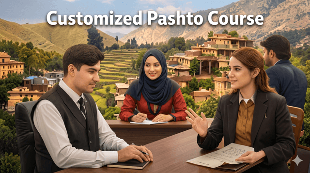 Customized Pashto Course